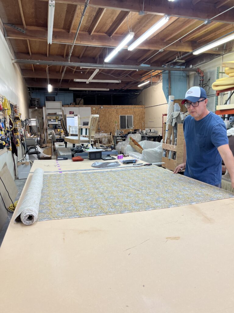 tack and textile furniture reupholstery bay area